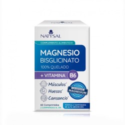 MAGNESIO BISGLICINATO  60 COMPRIMIDOS  NATYSAL - 