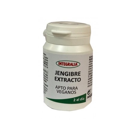 JENGIBRE EXTRACTO  60 CÁPSULAS INTEGRALIA - 