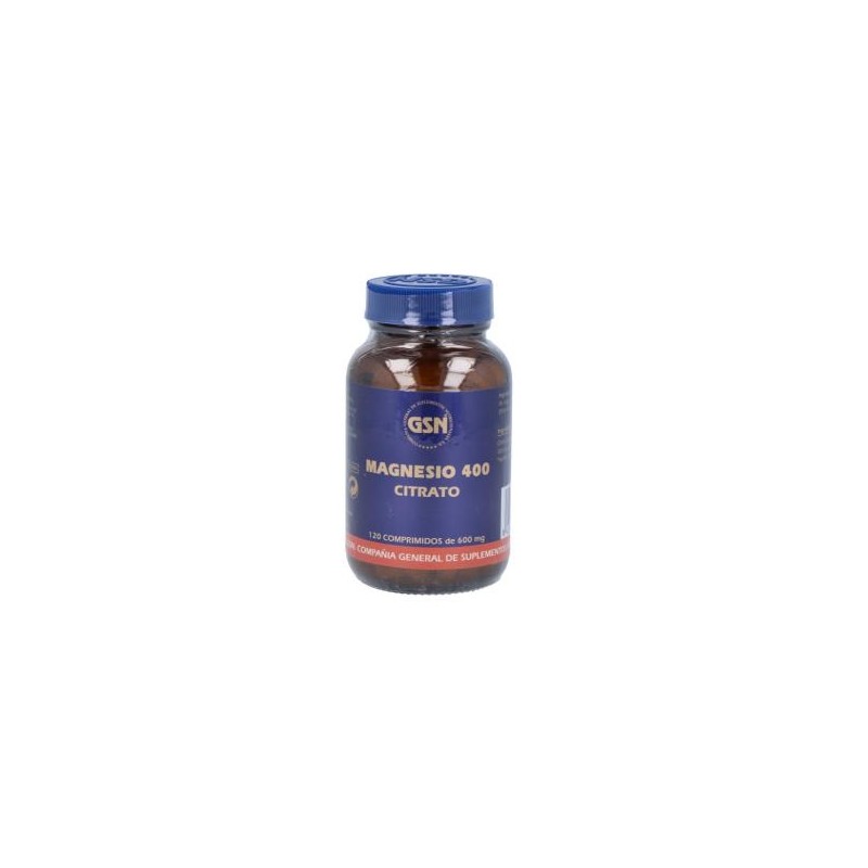 MAGNESIO CITRATO 400 120 COMPRIMIDOS GSN - MAGNESIO CITRATO 400 120 COMPRIMIDOS GSN -