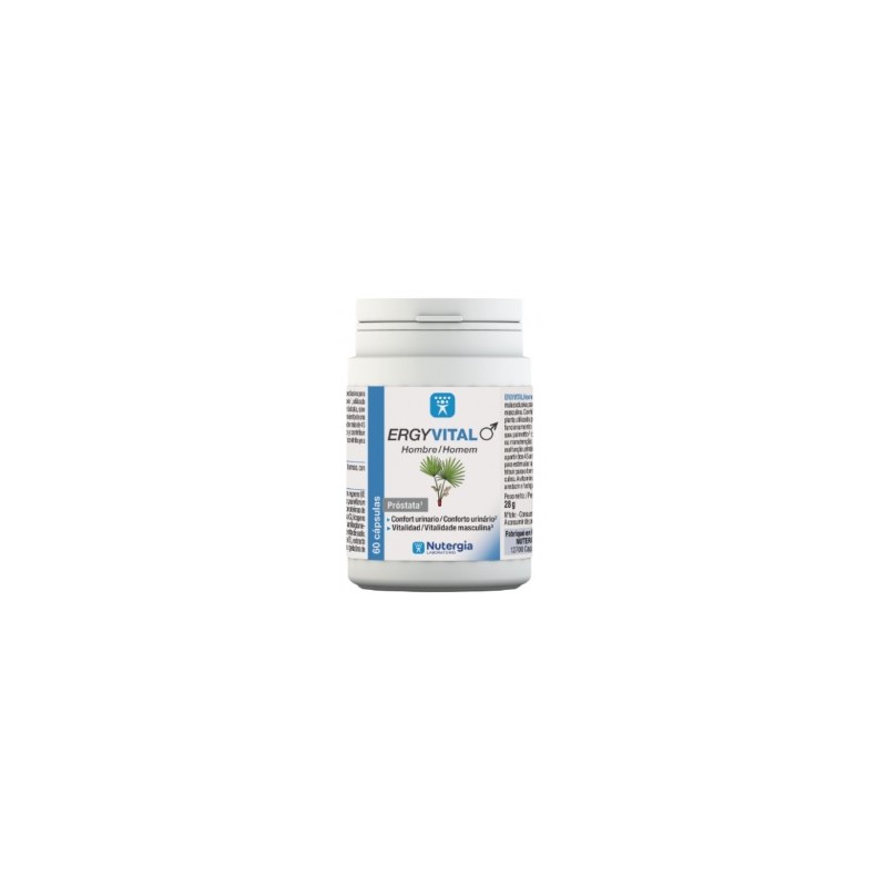 ¡OFERTA! ERGYVITAL HOMBRE 60 CÁPSULAS NUTERGIA - ¡OFERTA! ERGYVITAL HOMBRE 60 CÁPSULAS NUTERGIA -