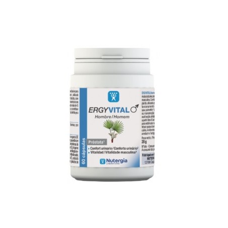 ¡OFERTA! ERGYVITAL HOMBRE 60 CÁPSULAS NUTERGIA - 