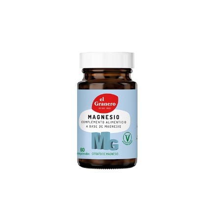 ¡OFERTA! CITRATO DE MAGNESIO 60 COMPRIMIDOS 500 MG EL GRANERO INTEGRAL - 