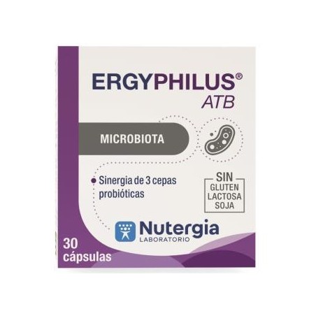 Ergyphilus ATB     microbiota 30 Cápsulas  Nutergia - 