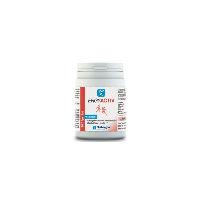 Ergyactiv 30 cápsulas Nutergia - Ergyactiv 30 cápsulas Nutergia -