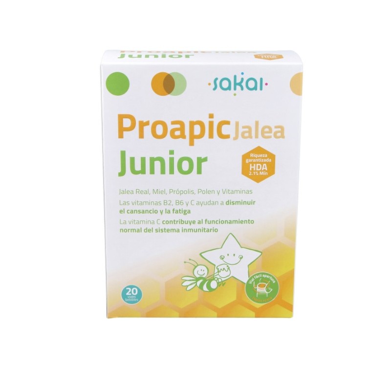 PROAPIC JALEA JUNIOR INFANTIL 20 VIALES SAKAI - 