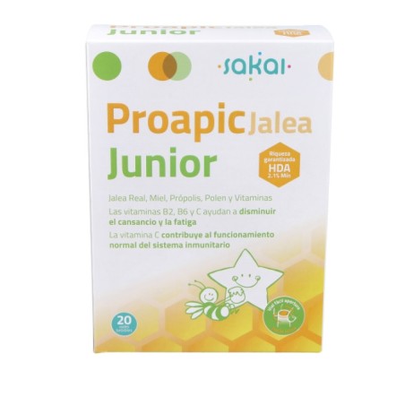 PROAPIC JALEA JUNIOR INFANTIL 20 VIALES SAKAI - 