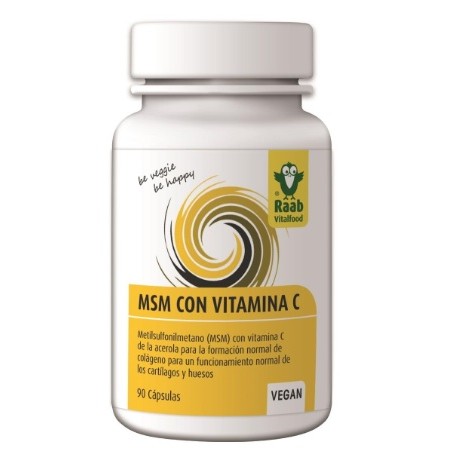 ¡OFERTA! MSM + VITAMINA C 90 CÁPSULAS RAAB - 