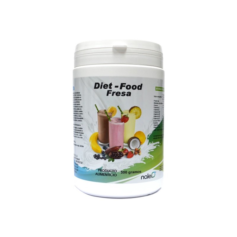 ¡OFERTA! DIET FOOD FRESA 500 GR POLVO NALE - 