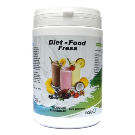 ¡OFERTA! DIET FOOD FRESA 500 GR POLVO NALE - 