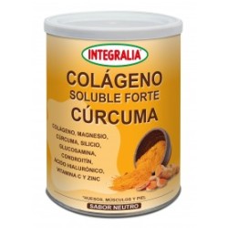 COLÁGENO SOLUBLE FORTE CÚRCUMA SABOR NEUTRO 300 GR INTEGRALIA - 