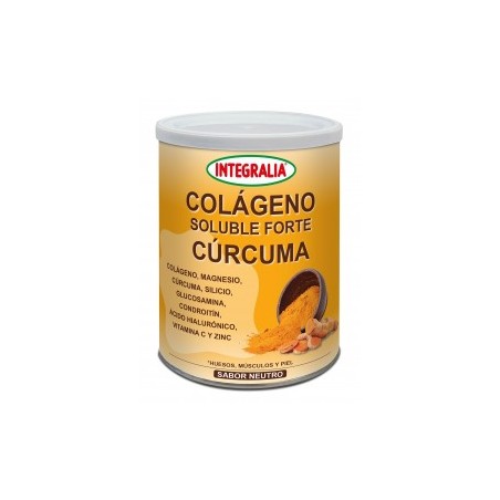 COLÁGENO SOLUBLE FORTE CÚRCUMA SABOR NEUTRO 300 GR INTEGRALIA - 