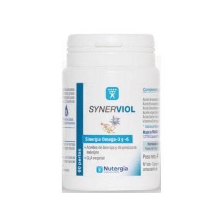 SYNERVIOL  60 PERLAS  NUTERGIA - 