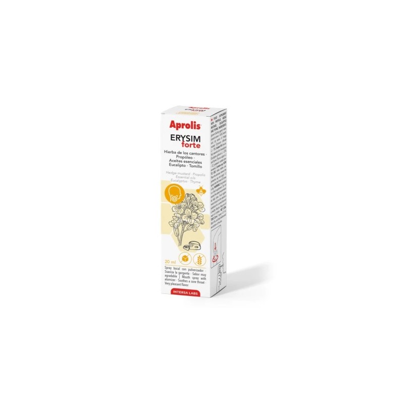 APROLIS ERYSIM FORTE SPRAY BUCAL 20 ML INTERSA - APROLIS ERYSIM FORTE SPRAY BUCAL 20 ML INTERSA -