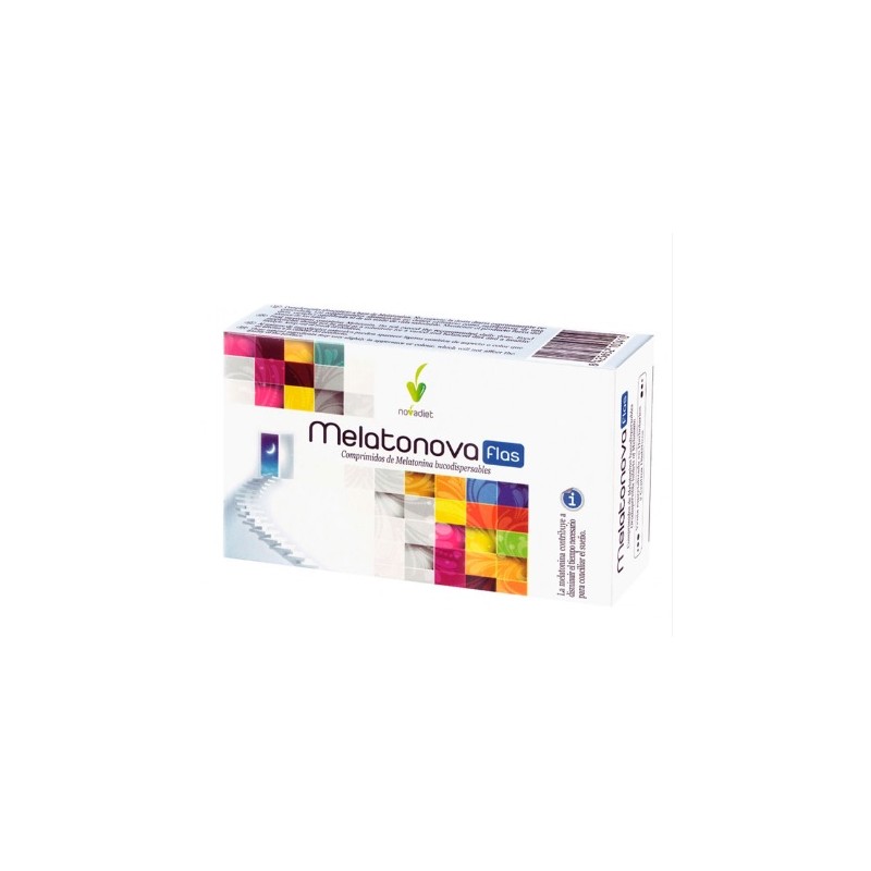 MELATONOVA FLASH 30 COMPRIMIDOS NOVADIET - MELATONOVA FLASH 30 COMPRIMIDOS NOVADIET -