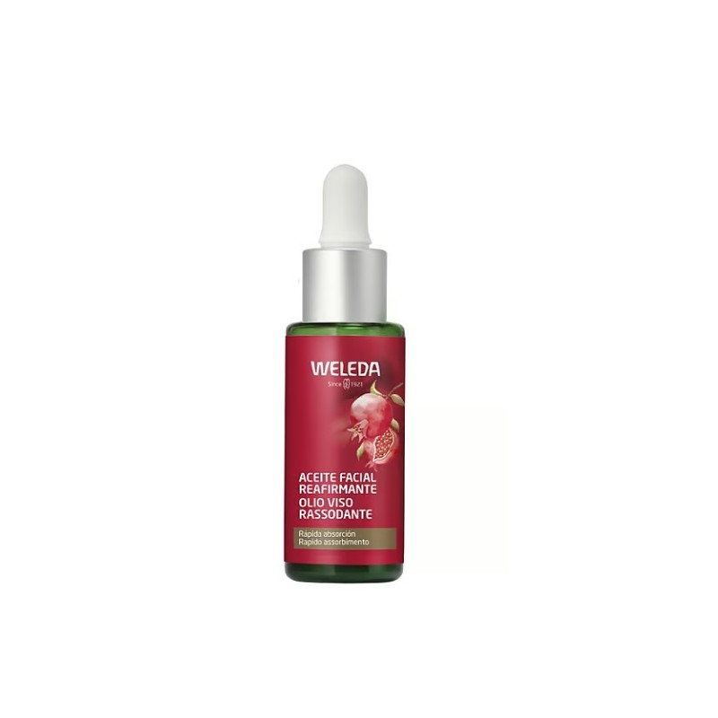 ACEITE FACIAL REAFIRMANTE GRANADA Y MACA 30 ML WELEDA - 