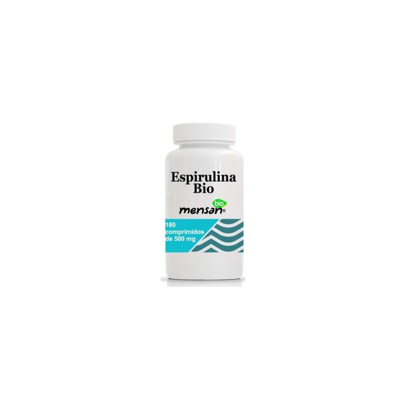 ESPIRULINA BIO 180 Comprimidos MENSAN - ESPIRULINA BIO 180 Comprimidos MENSAN -