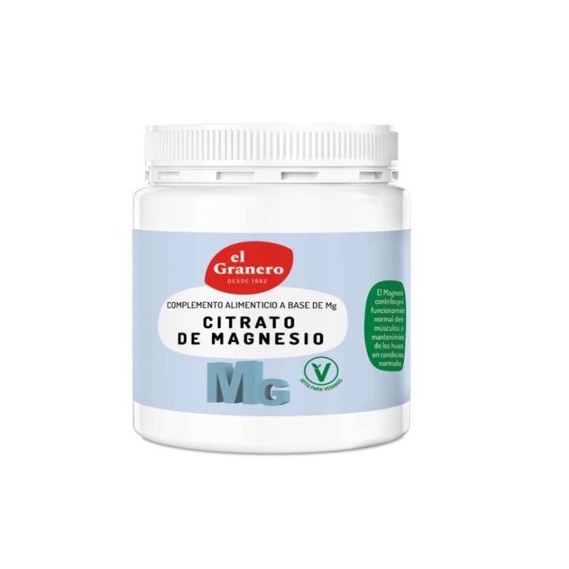 ¡OFERTA! CITRATO MAGNESIO 250 GR EL GRANERO - ¡OFERTA! CITRATO MAGNESIO 250 GR EL GRANERO -