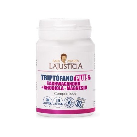 TRIPTÓFANO PLUS Ashwagandha Rhodiola +Magnesio 60comprimidos - 