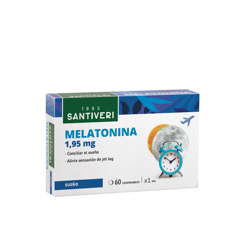 MELATONINA 60 COMPRIMIDOS SANTIVERI MELATONINA 60 COMPRIMIDOS SANTIVERI