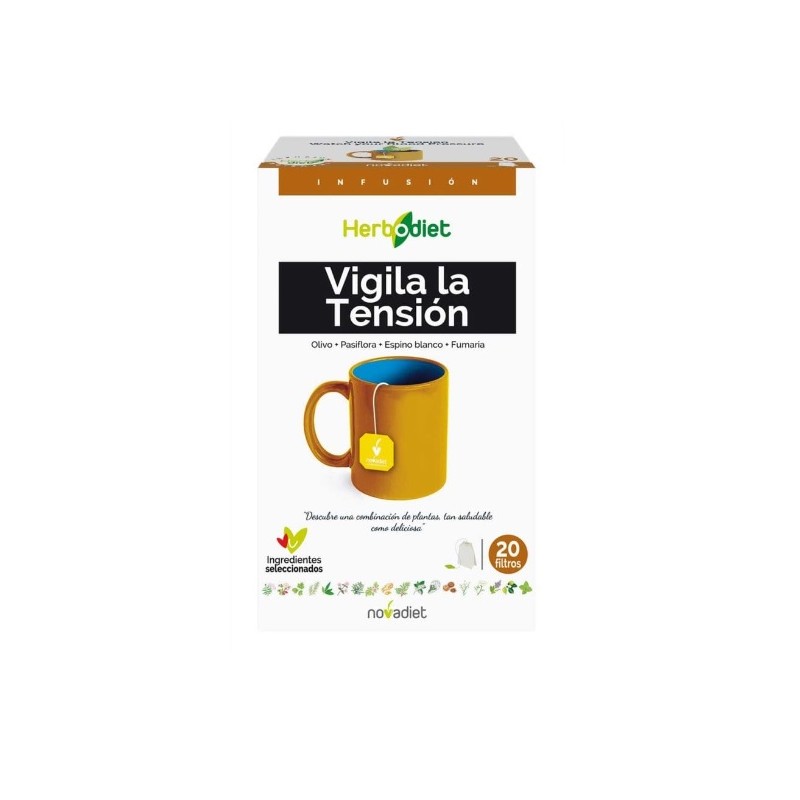 VIGILA LA TENSIÓN 20 FILTROS HERBODIET VIGILA LA TENSIÓN 20 FILTROS HERBODIET