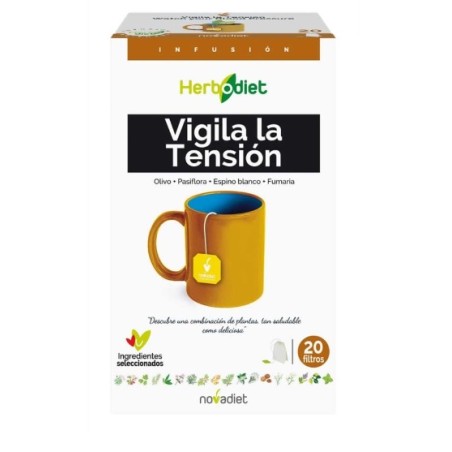 VIGILA LA TENSIÓN 20 FILTROS HERBODIET