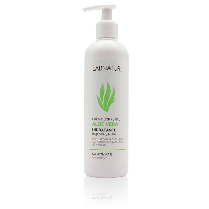 CREMA CORPORAL HIDRATANTE ALOE VERA + VIT E 300 ML LABNATUR CREMA CORPORAL HIDRATANTE ALOE VERA + VIT E 300 ML LABNATUR