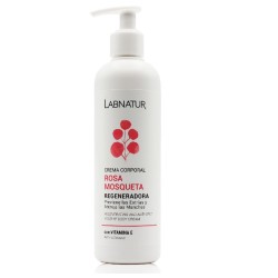 CREMA CORPORAL REPARADORA ROSA MOSQUETA 300 ML LABNATUR