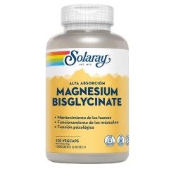 BISGLICINATO DE MAGNESIO 120 CAPSULAS SOLARAY