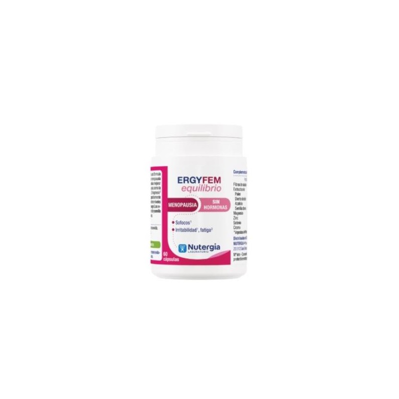 ergyfem equilibrio 60cápsulas nutergia ergyfem equilibrio 60cápsulas nutergia