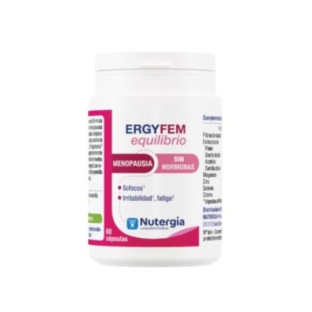 ergyfem equilibrio 60cápsulas  nutergia
