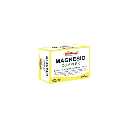 MAGNESIO COMPLEX 60 CÁPSULAS  INTEGRALIA