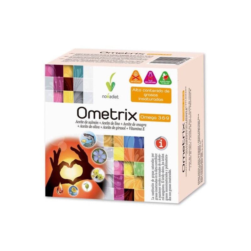 OMETRIX OMEGA 3-6-9 60CÁPSULAS NOVADIET OMETRIX OMEGA 3-6-9 60CÁPSULAS NOVADIET