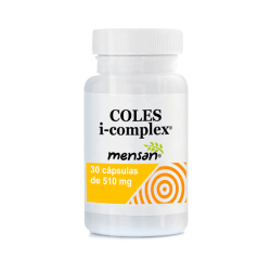 Coles i-complex 30 cápsulas Mensan | Equilibra tu colesterol natural