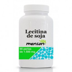 Lecitina de soja 90 perlas 1500 mg de Mensan