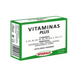 Vitaminas Plus 30 Cápsulas Integralia | Vitalidad y Salud Diaria
