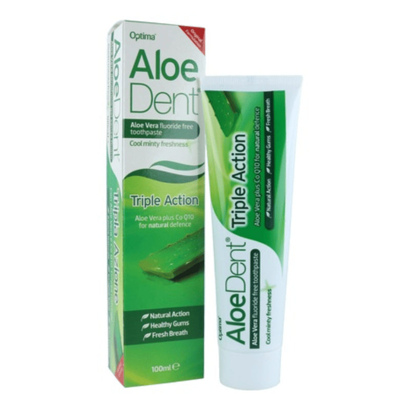 Dentífrico AloeDent Triple Acción 100ml Optima | Higiene Natural