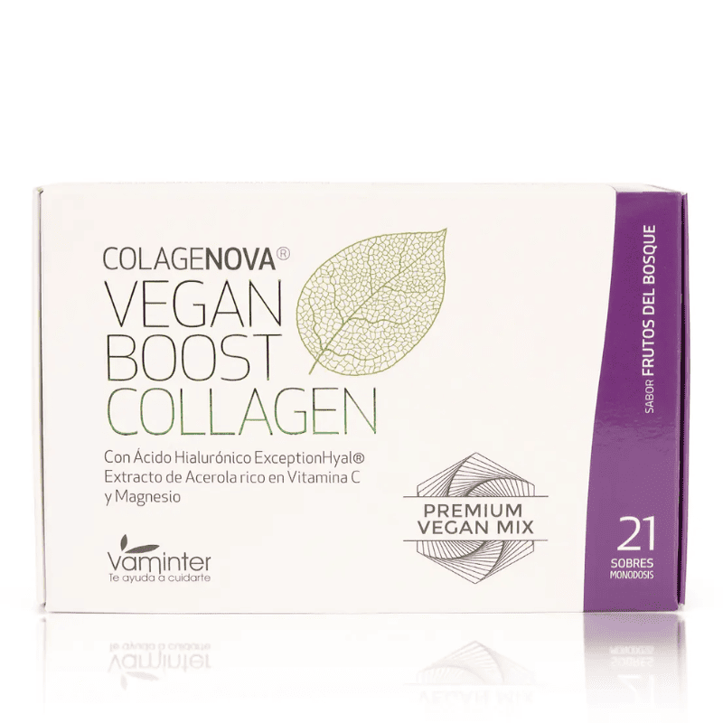 Colagenova Vegan Boost Frutos Rojos 21 sobres | Vaminter