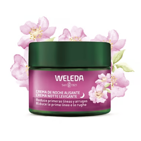 Crema de Noche Alisante de Rosa Mosqueta y Té Blanco | Weleda