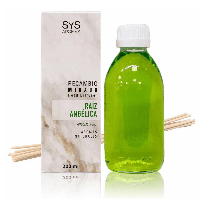 ecambio-mikado-raiz-angelica-sys-aromas-ambientador-varillas-marmol-aromaterapia-frescura-natural