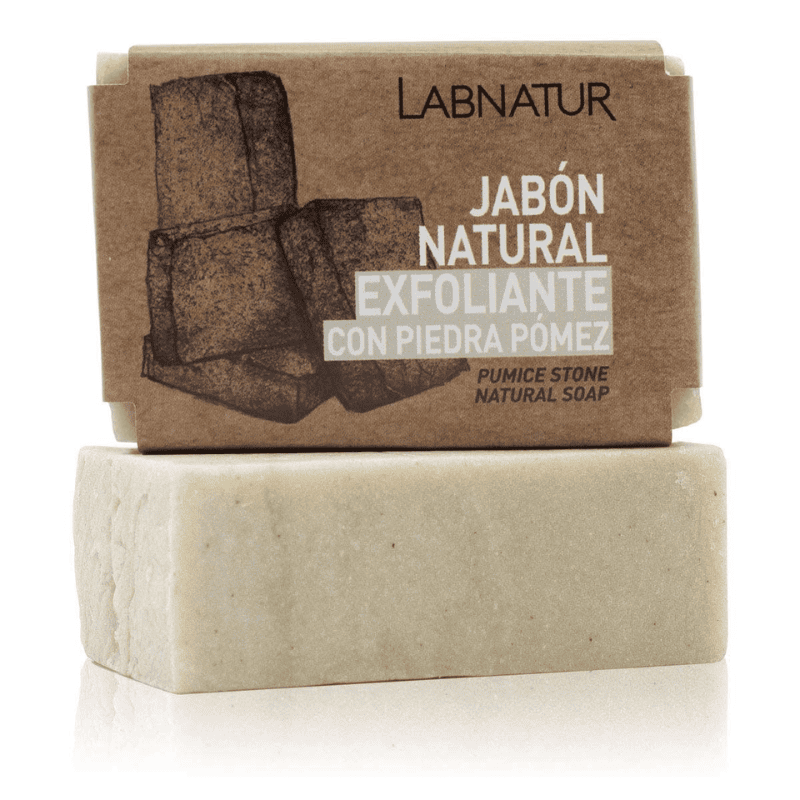 Jabón Natural Exfoliante Piedra Pómez Labnatur | Suavizante