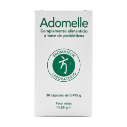 adomelle-bromatech-probiotico-bifidobacterium-breve-b3-grasa-abdominal-gases-hinchazon-salud-intestinal-capsulas