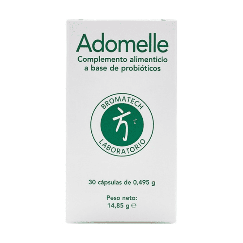 adomelle-bromatech-probiotico-bifidobacterium-breve-b3-grasa-abdominal-gases-hinchazon-salud-intestinal-capsulas