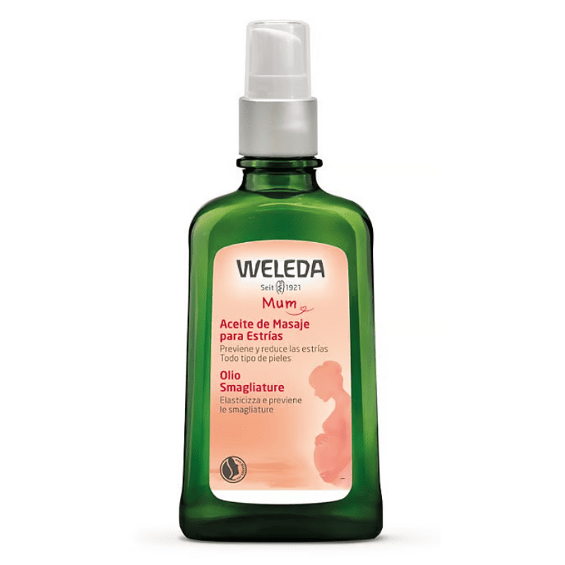aceite-estrías-weleda-embarazo-natural-prevencion-reduccion-estrias-elasticidad-piel-tersa-almendras-dulces