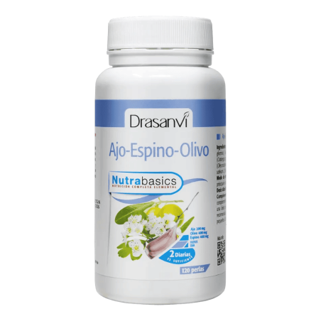 ajo-espino-olivo-drasanvi-120-perlas-aceite-macerado-salud-cardiovascular-tension-arterial-bienestar-corazon-alicina-flavonoides