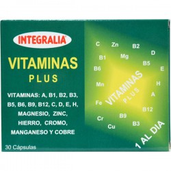 Vitaminas Plus 30 cápsulas de Integralia